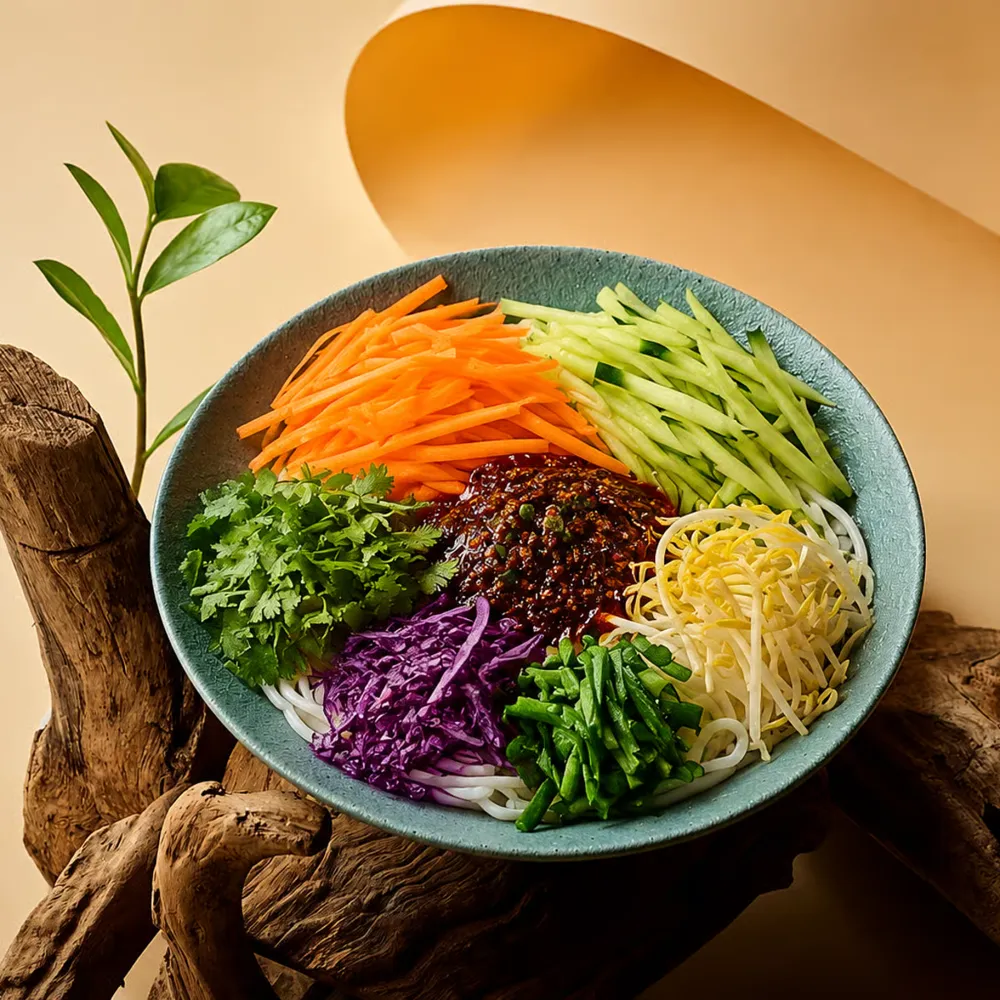 Vegetarian Cold Noodles