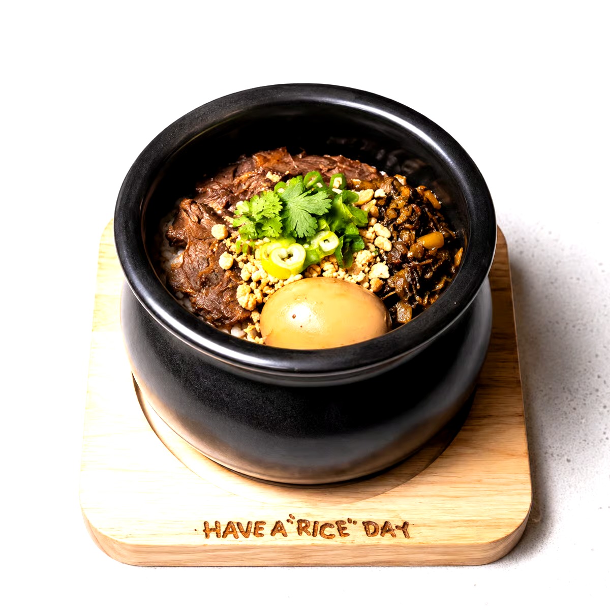 Claypot Braised Beef & Egg Rice