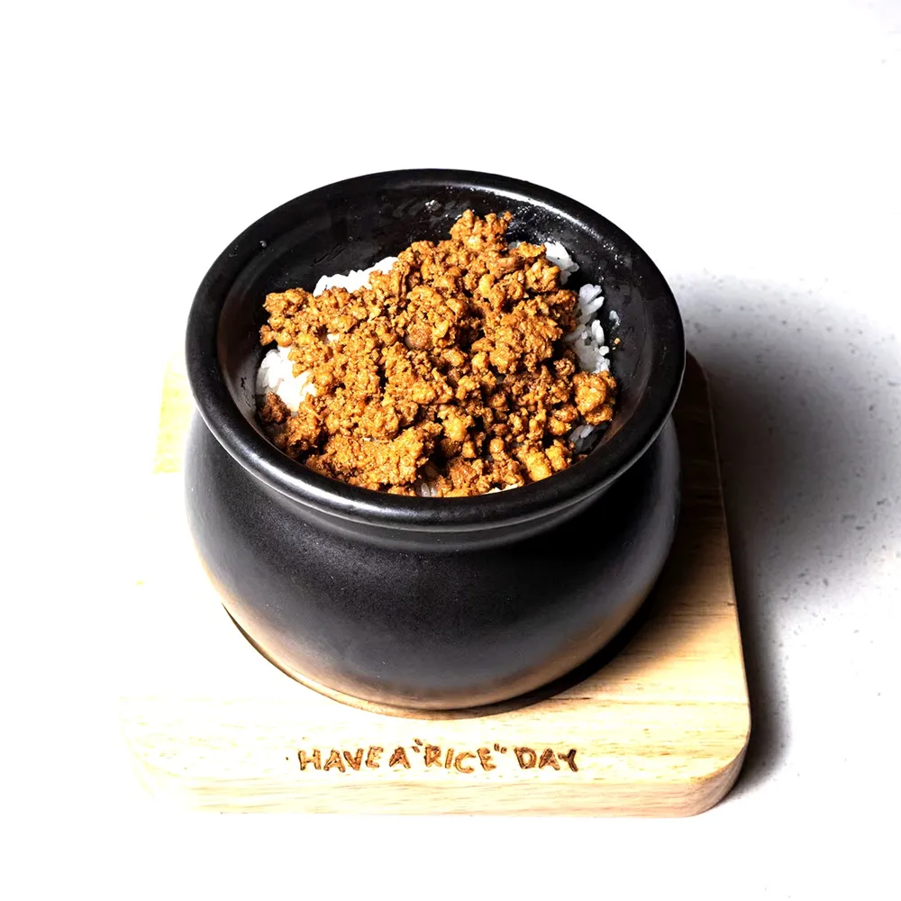 Claypot Pork Mince Rice