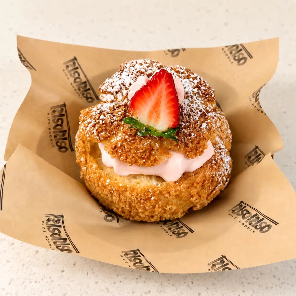 Strawberry Cream Puff